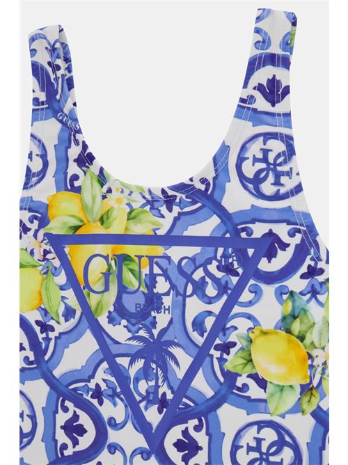 Costume intero stampato GUESS | J6GZ32MC052/P7YG